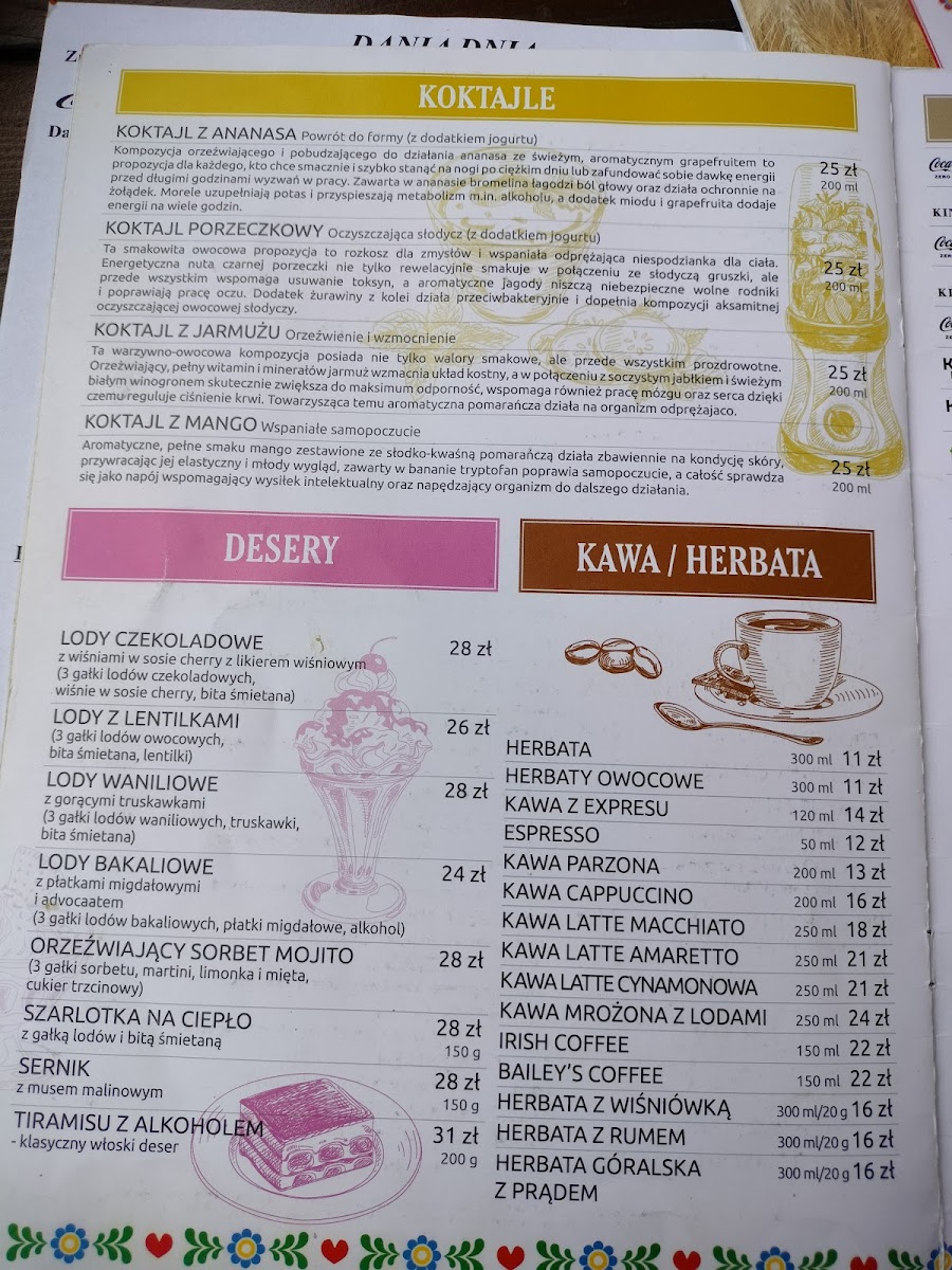 Menu Karczma Bida-3